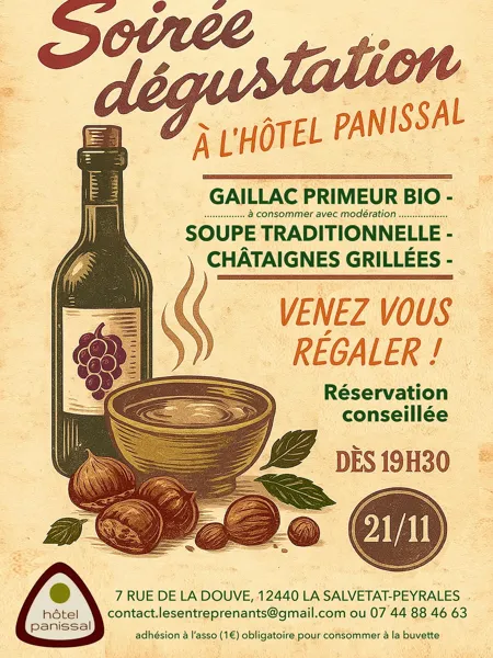 Soirée dégustation