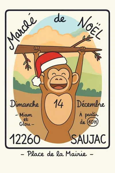 Marché de Noël à Saujac