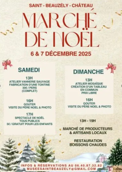 Marché de Noël de Saint-Beauzély