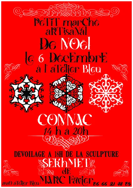 Marché de Noël + Restitution d'une œuvre éphémère