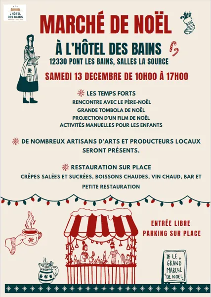 Marché de Noël de l'Hôtel Des Bains