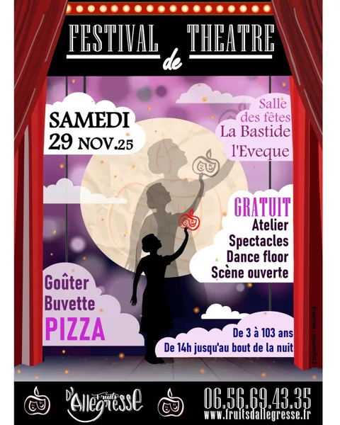 Festival de théâtre à La Bastide l'Evêque