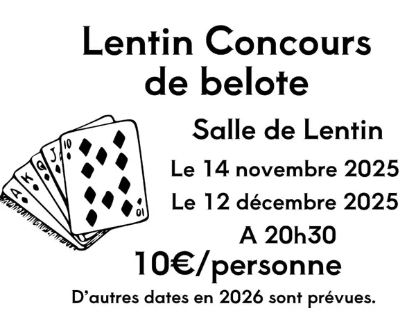 Concours de Belote amateur