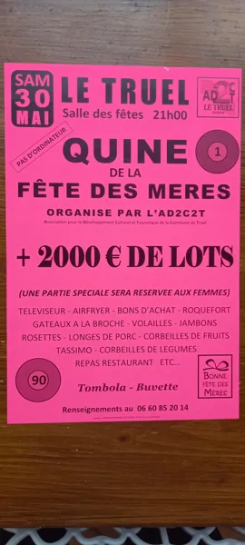 Quine de la Fête des Mères
