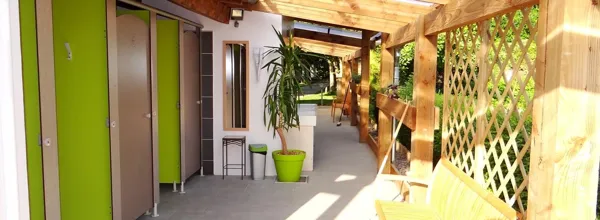 sanitaires récents, 