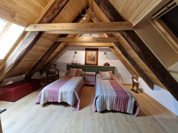 Chambre 3 - 2 x lits 90 cm, 