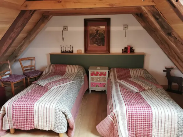 Chambre 3 - 2 lits x 90 cm, Office de Tourisme des Causses à l'Aubrac