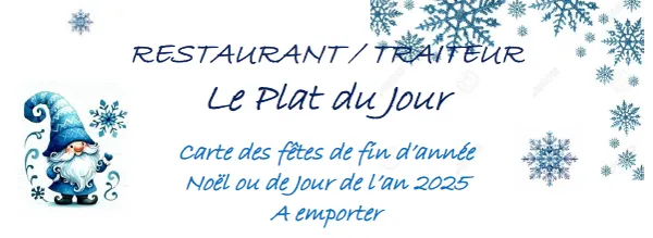 Menus de Noël et du Réveillon à emporter