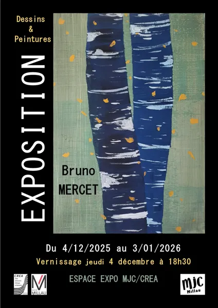 Expo de dessins et peintures de Bruno MERCET - MJC
