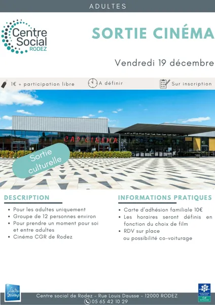 Sortie culturelle : cinéma