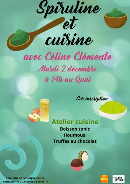 Cuisine et Spiruline