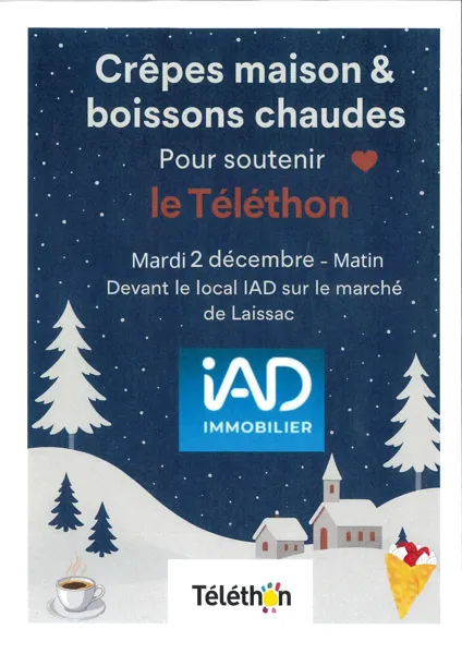 Crêpes maison & boissons chaudes à Laissac