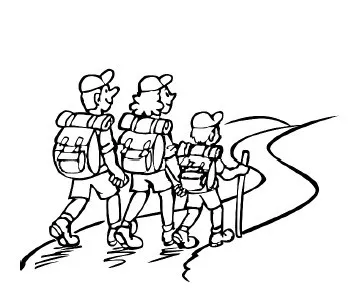 Randonnée pédestre à La Bastide l'Evêque