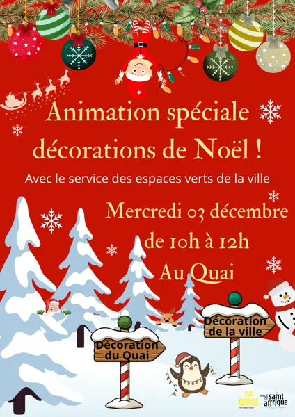Atelier de Décoration de Noël
