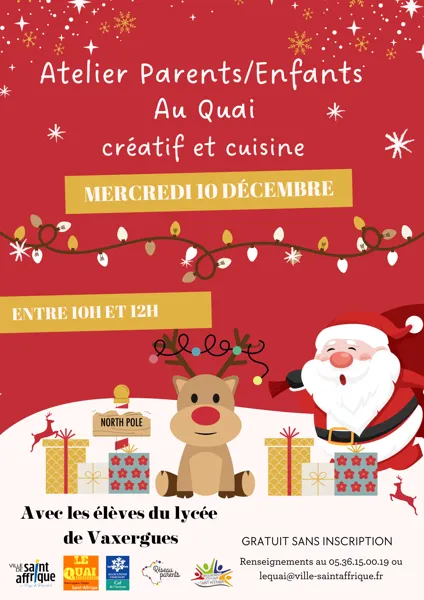 Atelier créatif et cuisine