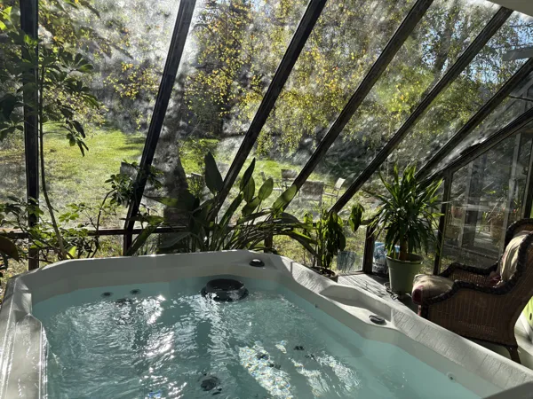 Le jaccuzi avec vue sur la nature, Perso
