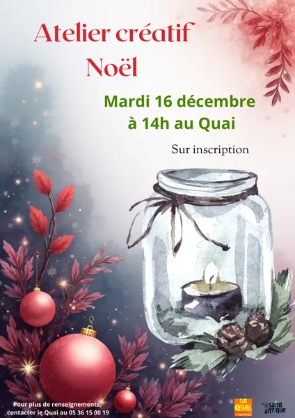 Après-midi créative sur le thème de Noël
