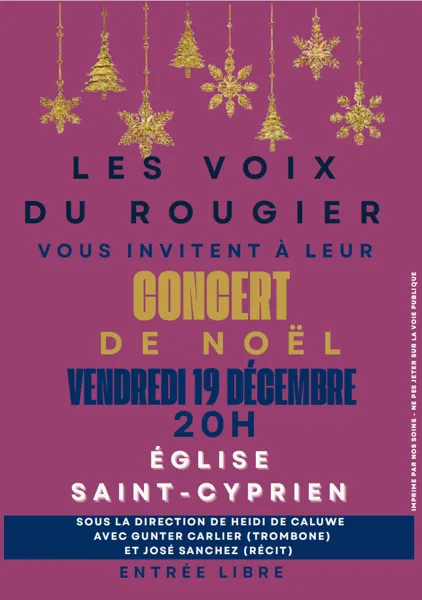 Concert de Noël à Saint Cyprien