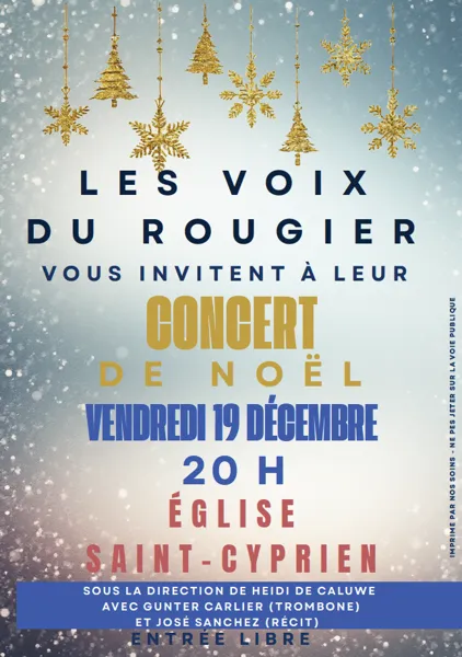 Concert de Noël à Saint Cyprien