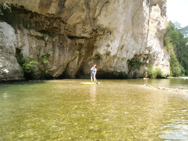Paddle , Gorges du Tarn, Camping le Randonneur
