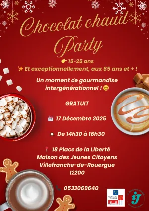 Noël à Villefranche : Chocolat chaud party