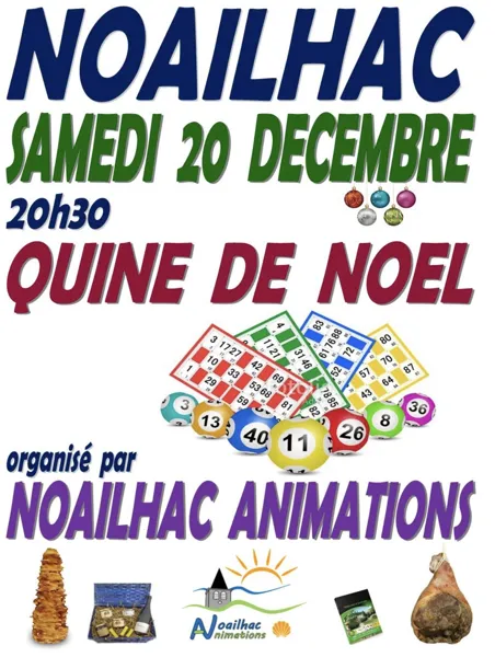 Quine de Noël à Noailhac