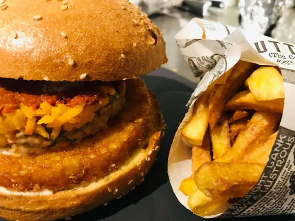 Burger et frites maison, L'instant Gourmand