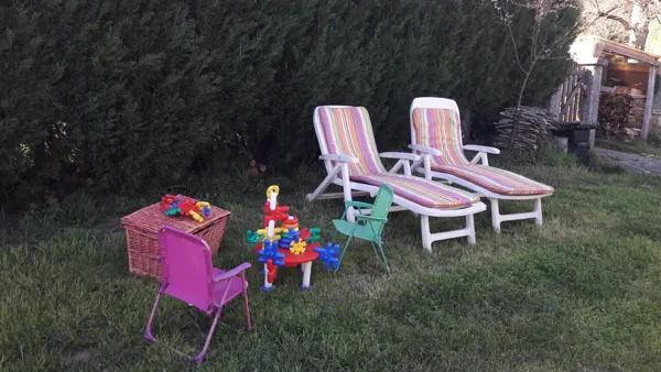 Espace devant la maison