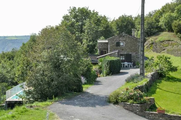 Gîte La Callune avec terrasse à l'Est