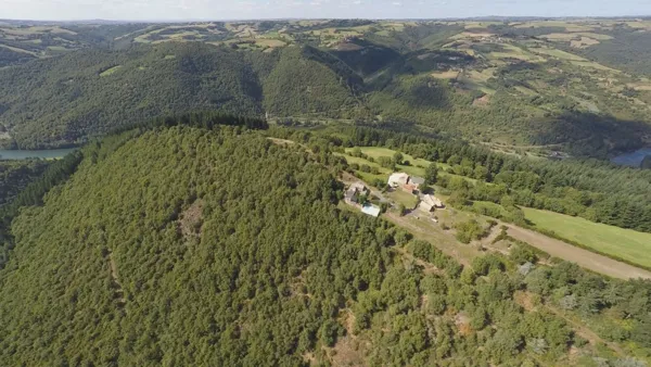 vue du Hameau ( drone ), 