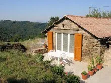 vue terrasse du gîte (Est ), 