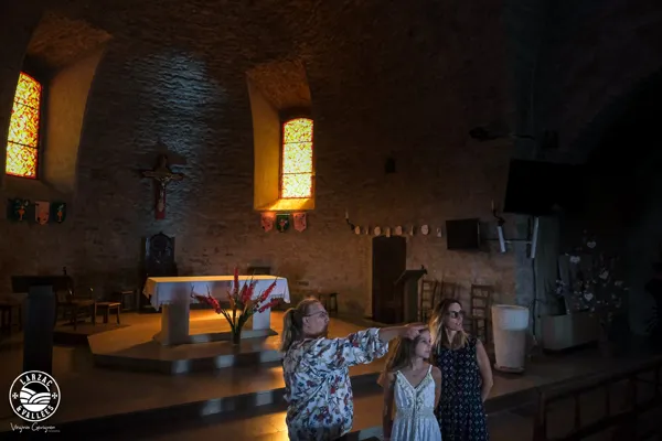Eglise Hospitalière de la Cavalerie, ©Virginie Govignon - OT Larzac et Vallées