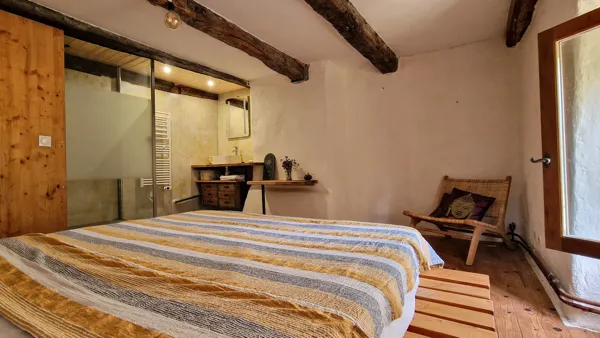 La SDB de la chambre