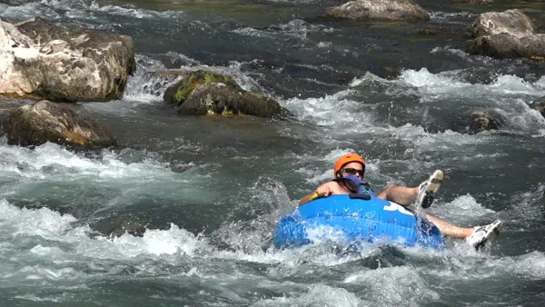 Tubing, Acroparc du Mas