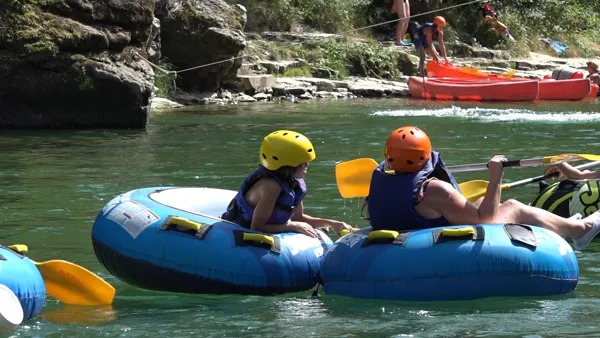 tubing, Acroparc du Mas