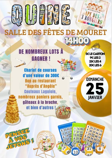 Quine de l'APE des Trois Rougiers