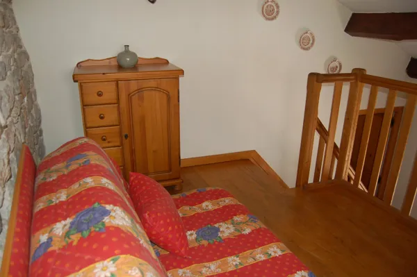 Mezzanine avec BZ du gîte Lou Clapas, Caroline Wittwer