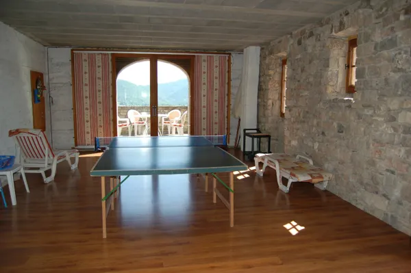 Salle de jeu donnant sur la terrasse, Caroline Wittwer