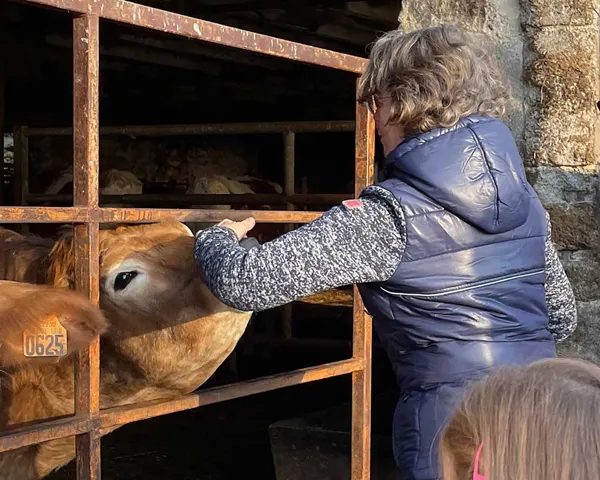 Visite de ferme Jeune Montagne, Emilie Peigne - Jeune Montage