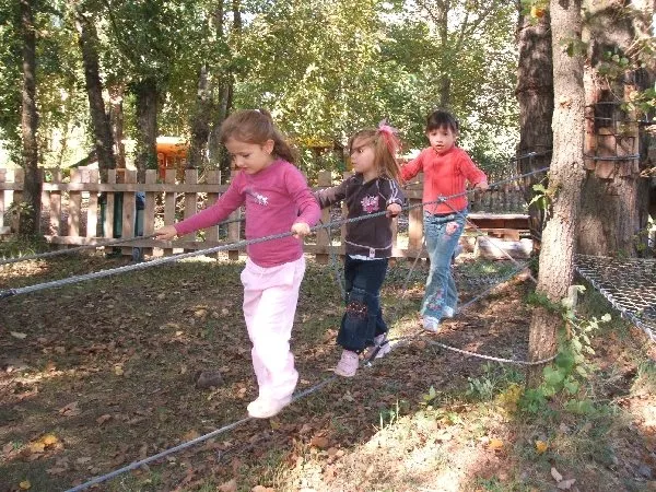 Acroparc du Mas parcours acrobatique en hauteur