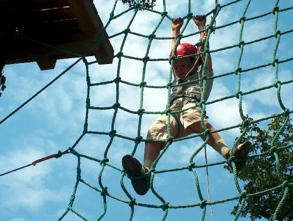 Acroparc du Mas parcours acrobatique en hauteur