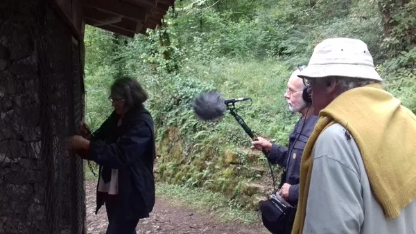 Enregistrement avec Monsieur Vernhes