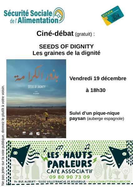 Ciné-débat aux Hauts-Parleurs