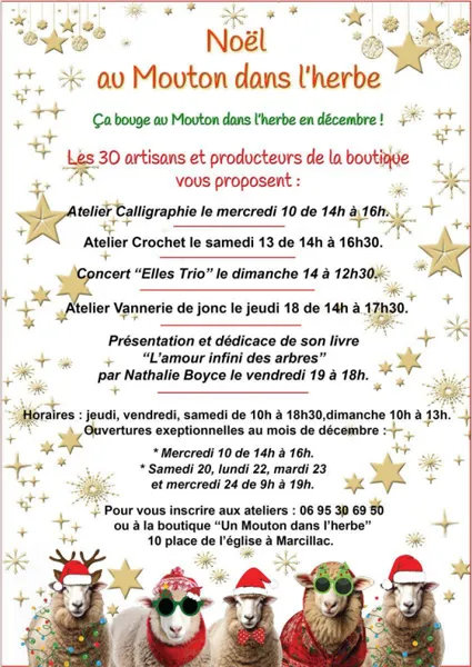 Atelier vannerie et dédicace