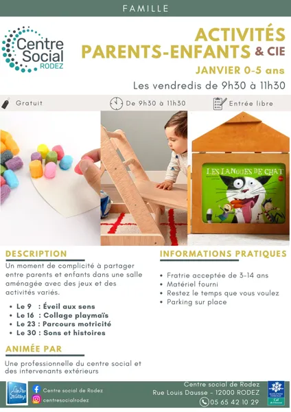 Activités parents & enfants (0-5ans)