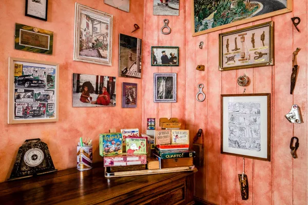 coin jeux dans la salle commune