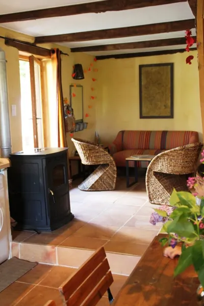 Salon et poêle à bois, Une Sorcière sur le toit - QUENTREC Hélène