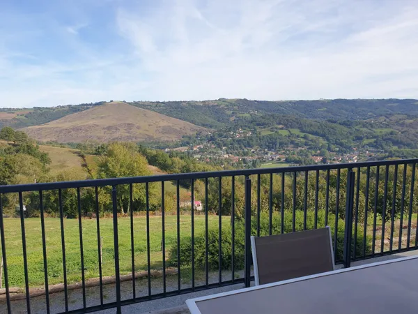 vue de la terrasse, Gîte Belle Vue