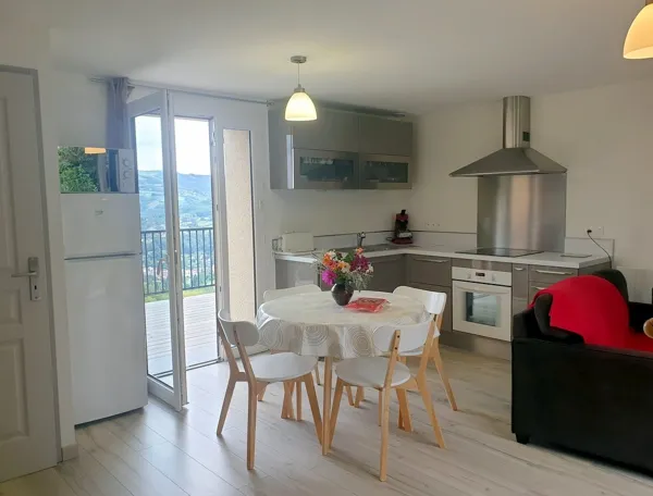 Vue coin cuisine, Gîte Belle Vue