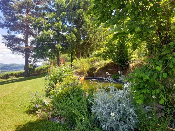 Abord du bassin, Gîte Belle Vue